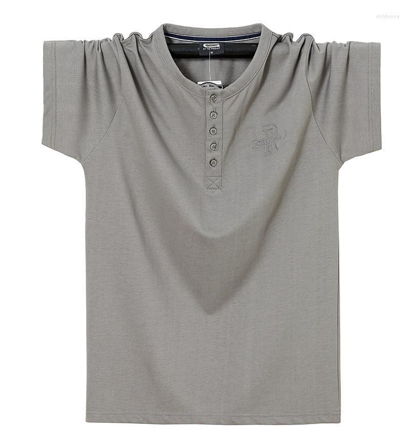 

Men's T-Shirts Summer Men's Short-Sleeved T-shirt Cotton Casual Shirt Male Breathable Shirts -6XLMen's Men'sMen's Mild22, Black