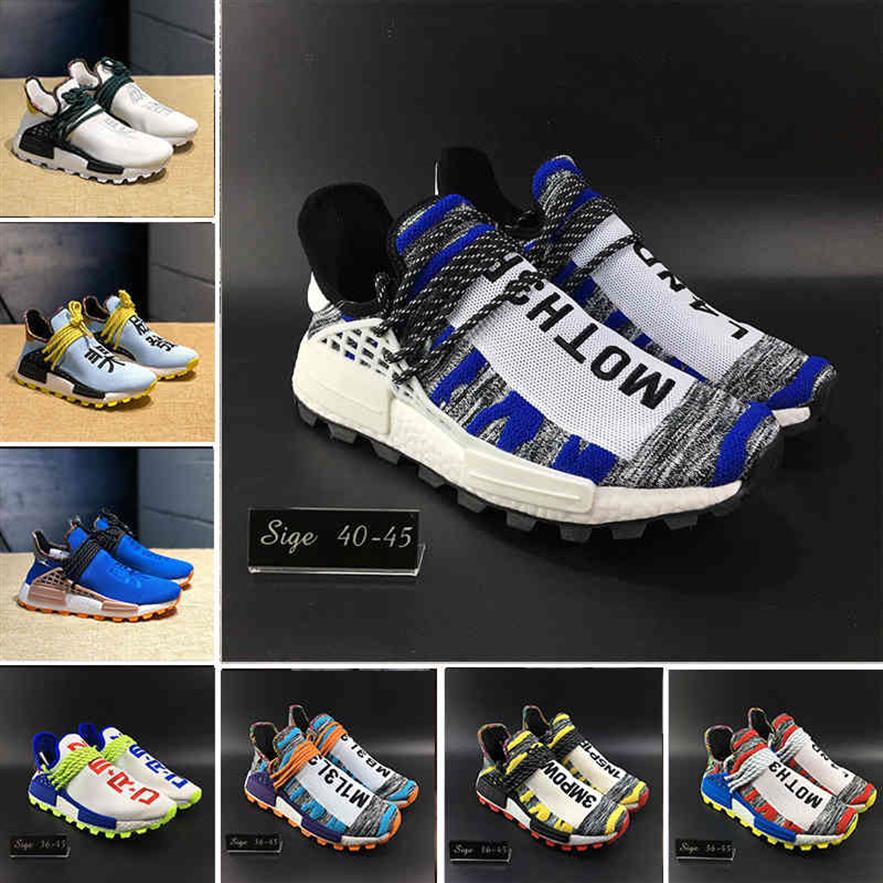 

Cheap Solar Pack HU Inspiration TR Human Race Running Shoes Pharrell Williams Heart Mind NERD White Bold Core Black Sports Sneaker269S, Inspiration v