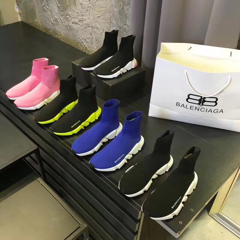 Chaussures élastiques en tricot Boots printemps automne classique Sexy Gym Sexe Femmes Casual Chaussures Fashion Plateforme Men de sport Lady Voy