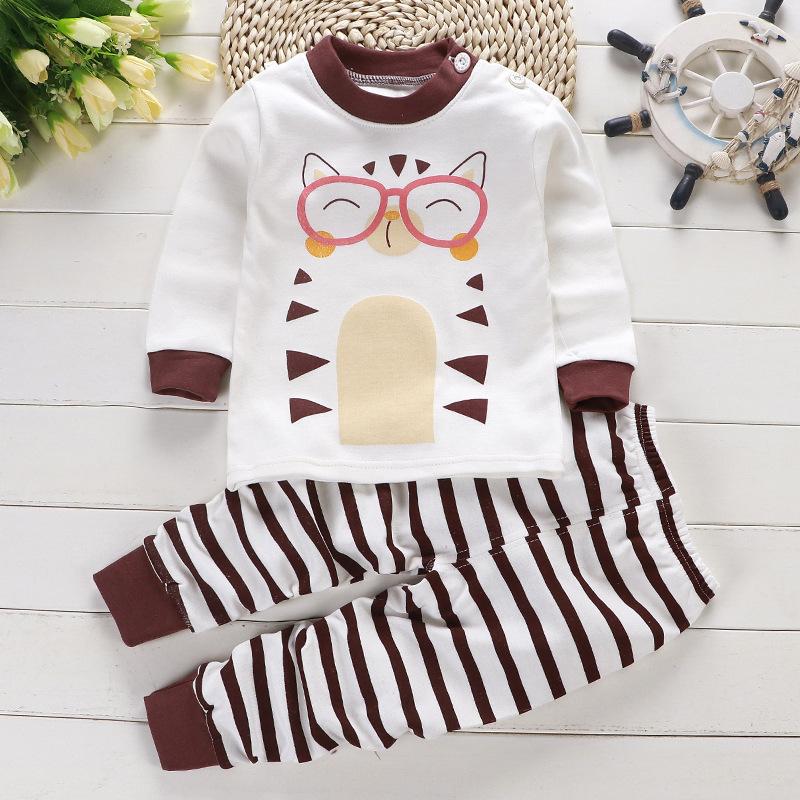 

Clothing Sets Boys Spring Autumn Children Sport Suit Kids Set Little Clothes Long-sleeved Shirt PantsClothing, Sky blue