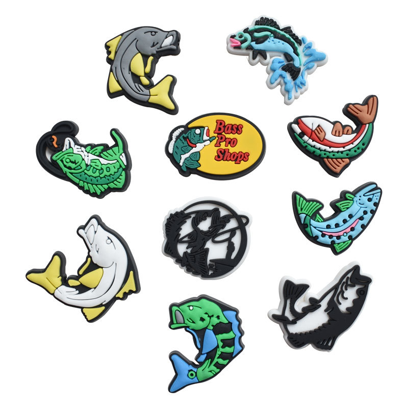 

Pvc Animal Shoe Parts Accessories Buckle for Croc Charms Clog Pins Buttons