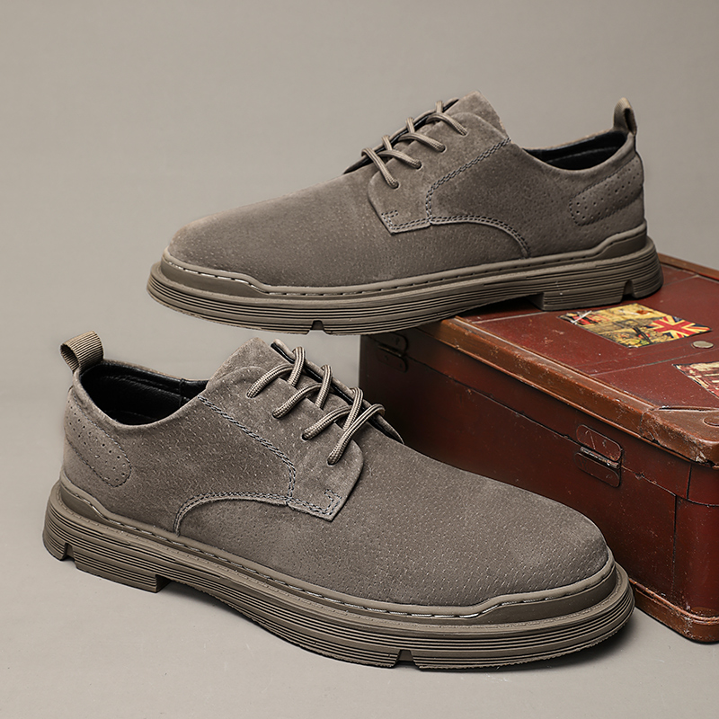 

New Fashion British Men Leather Shoes Classic Men Shoes Oxfords Designer Wedding Dress Shoes Outdoor Footwear Men Casual, Brown