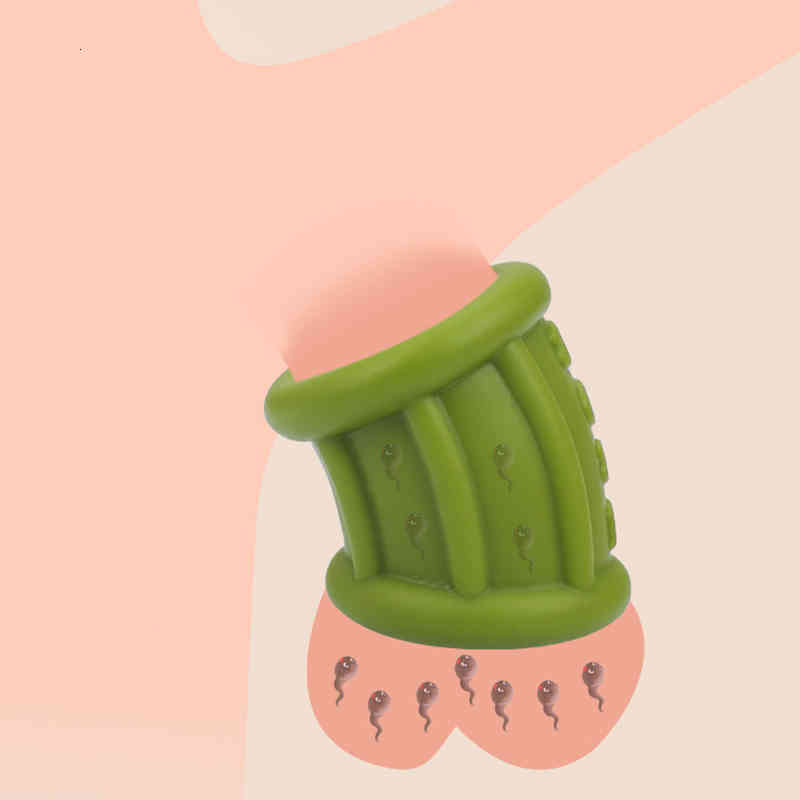 Massager Vibrator Cock Soft Scrotum Ball Stretcher Sex Toys for Men Gay Male Dic-image-794007799
