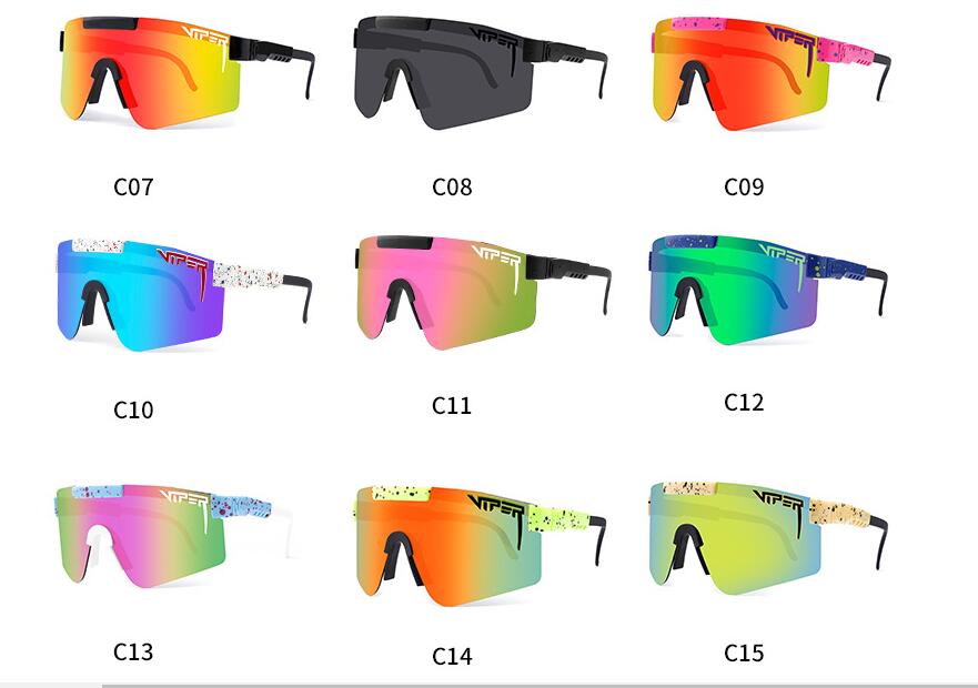 

2021 new Cycling Sunglasses big frame dazzle color all electroplated true film Polarized Sunglasses Sports Sunglasses