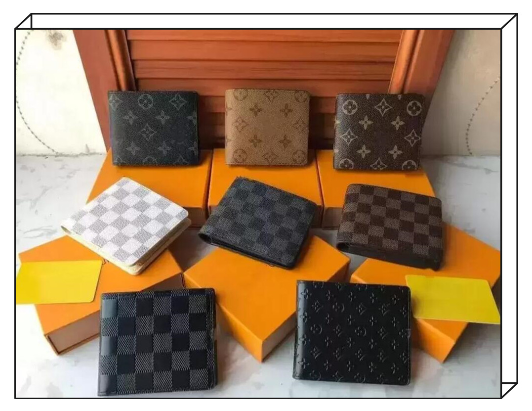 

Louiseity 1 Viutonity Handbag Lvity Louisity Vuttonity LVs 2022 Designers wallet plaid style luxurys mens women wallet high-end designers L