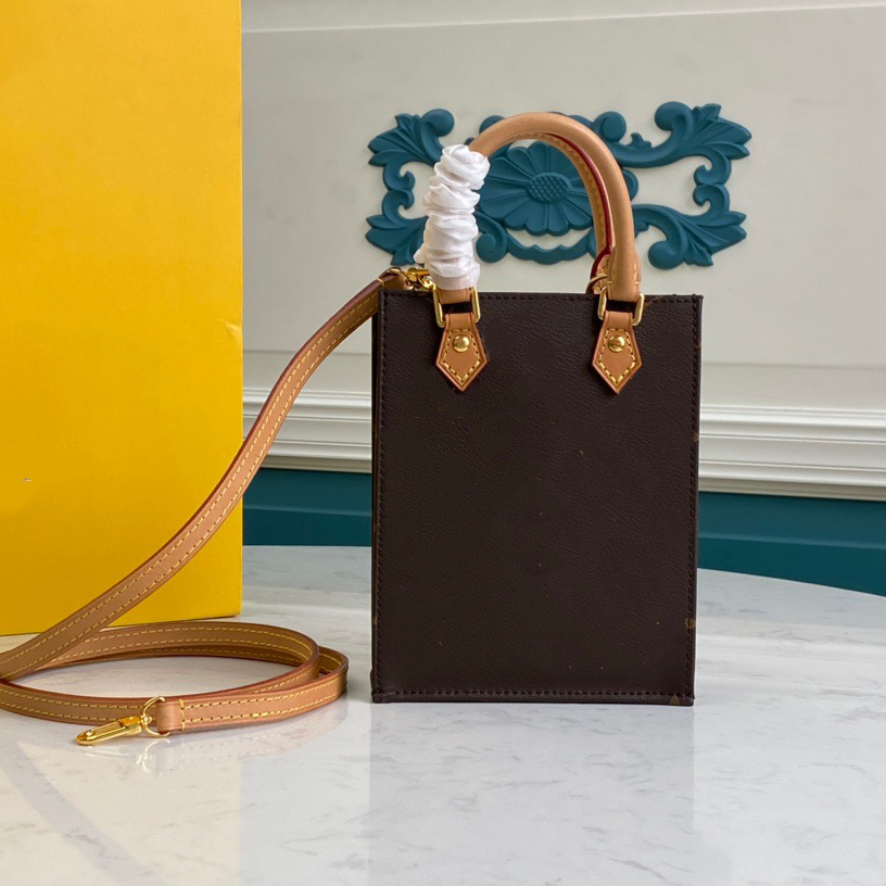 

lvs handbag TOP Petit SAC Plat Crossbody Bag Lady Designer Classic Reverse Shoulder Bags 66N4