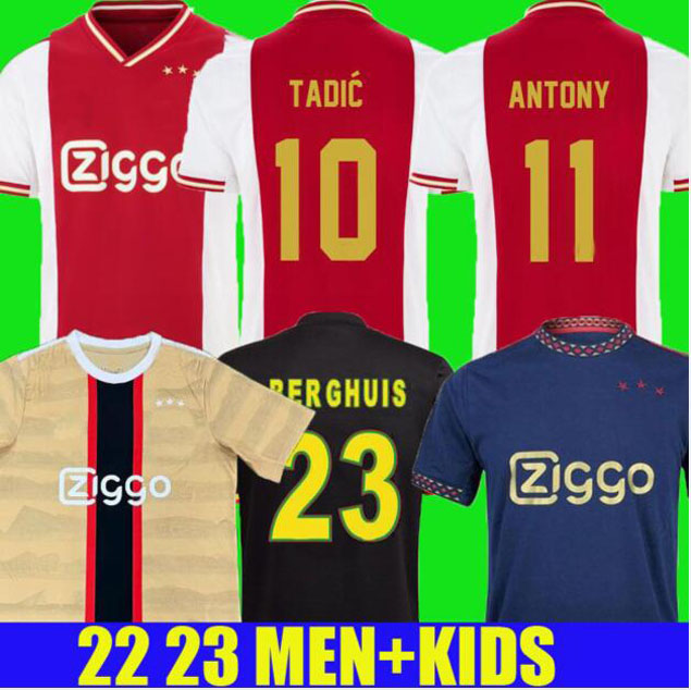 

TADIC 21 22 23 Bob Marley ajaxs Soccer Jersey fans player version BERGHUIS HALLER Third Kit BLIND KLAASSEN home red 2022 2023 football shirts men kids 3rd uniforms, 22/23 third +kids
