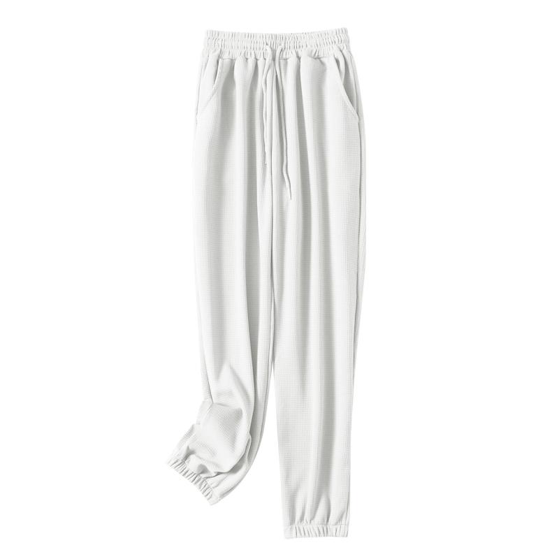

Women' Pants & Capris Womens Classic Hip Hop Trousers Elastic Drawstring High Waist Solid Color Super Soft Winter Jogger With Pocket, Black