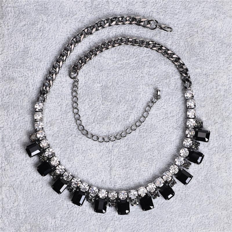 

Pendant Necklaces Collar Colorful Rhinestone Jewelry Ladies Accessories Charm Party Fashion Necklace CORUIXI H484Pendant