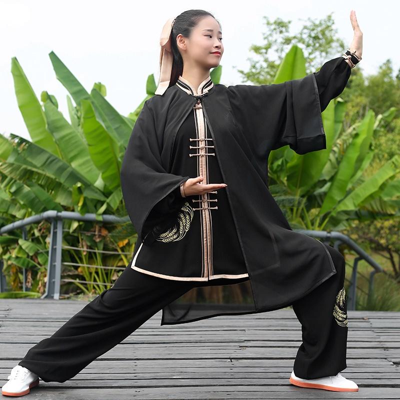 

Ethnic Clothing Unisex Men Women Tai Chi Uniform Martail Arts Clothes Loose Wide Leg Pant Shirt Taichi Exercise Casual Suit TA1996Ethnic EtE