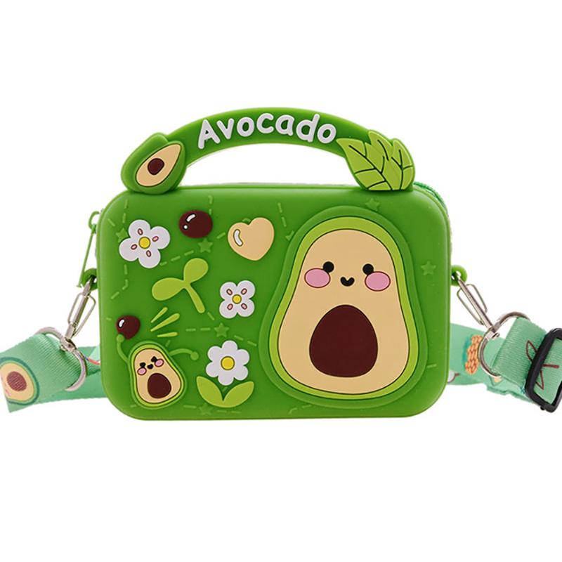 

Evening Bags Women Fruit Handbags Luxury Designer Parent-child Cute Messenger Bag Silicon Shopper For Babies School Girls Shoulder FlapsEven, 50 pcs choose this