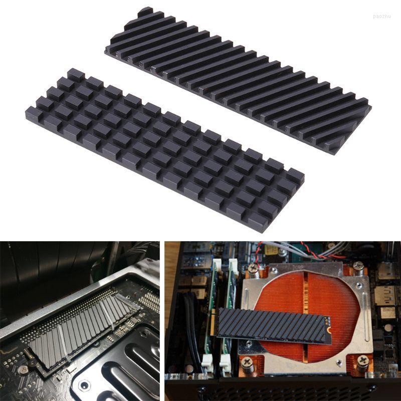 

Fans & Coolings High Efficiency Pure Copper Graphene Heatsink M.2 NGFF 2280 PCI-E NVME SSD Heat Sink Thermal Pad Conductivity Silicone Wafer