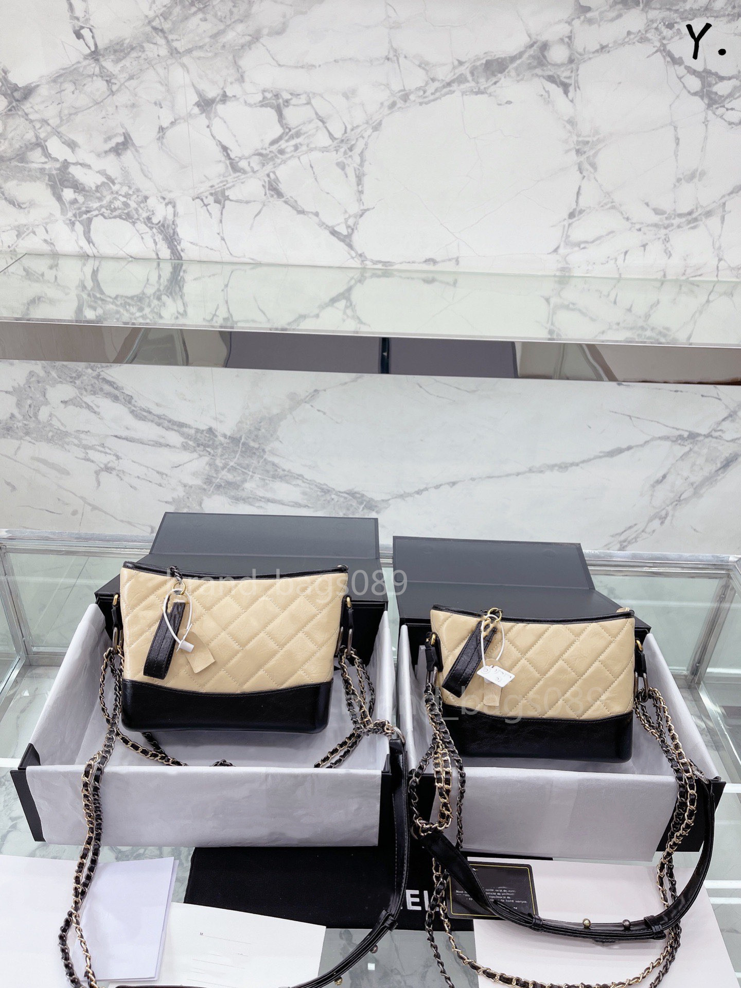 

Wholesale newest shoulder bag Cowhide double chain crossbody bags designer's neutral style wallet handbag Luxury vintage clutch purse fashion hobo bag, Black-crystal