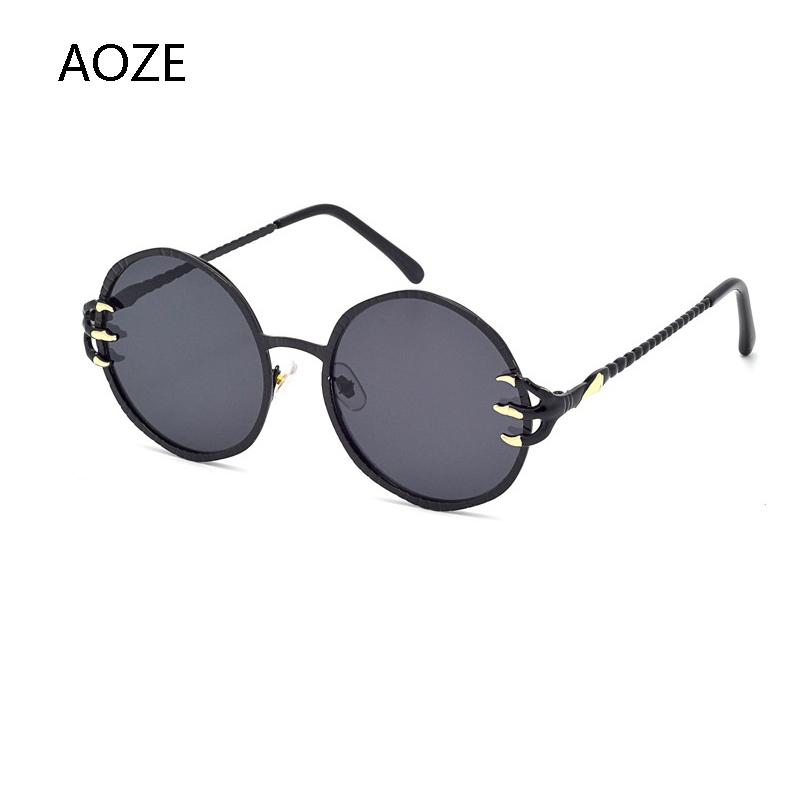 

Sunglasses Small Talons Round Frame Steampunk European And American Unisex Trend Metal UVSunglasses