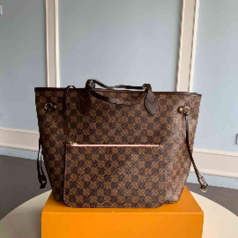 

Luxury Handbags Brand Bags N41603 Medium Shopping Bag Designer Women tote MAN travel bag real leather H, Picture show