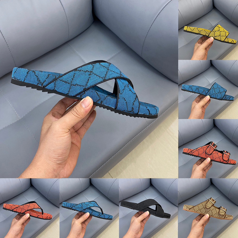 

Luxurys Brands Designer G Slippers Top Quality Rubber Canvas Lazy Loafers Shoes For Men Women Flat Summer Room Outdoor Slides Sandals Classic Black Brown Sliders, Shoes box