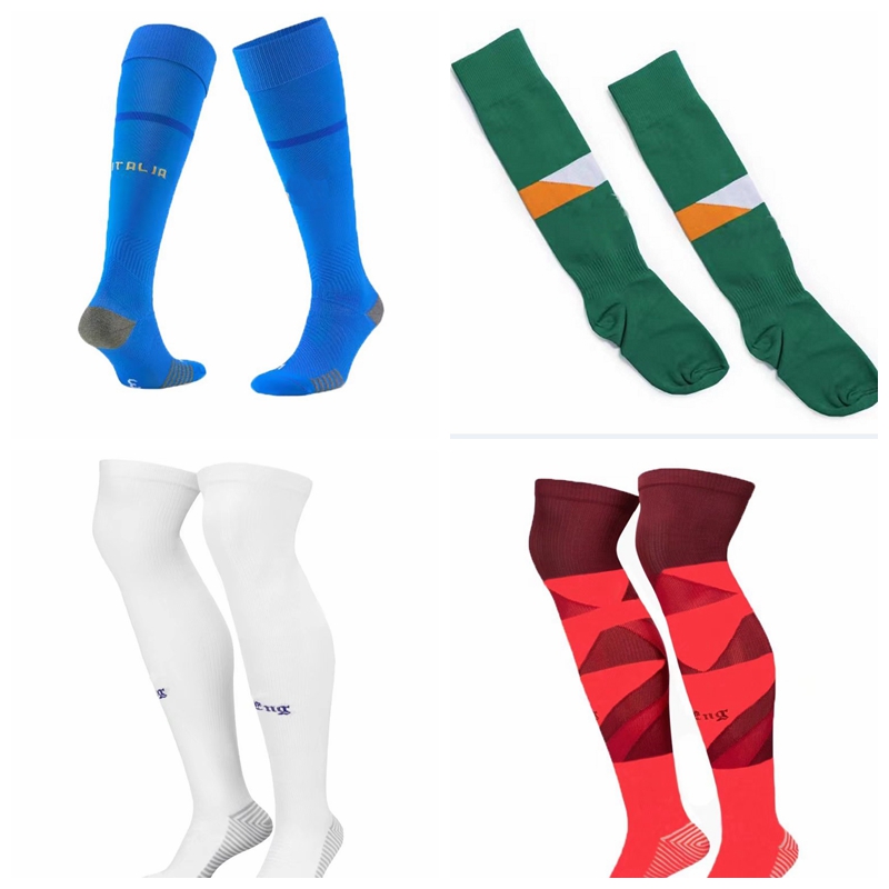 

2022 2023 Ireland French Argentina mexico ENGlANDs ItalyS Sports Socks kane national team UK soccer adult Kids Socks Knee Thick football, Hollands home