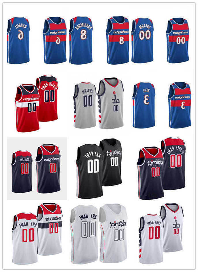 

75th Custom Men Women Youth Washington''Wizards''14 Isaiah Todd 5 Cassius Winston 3 Bradley Beal 13 Thomas Bry ant Basketball Jerseys, Gold