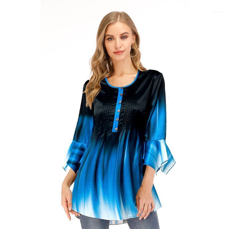 

Women' T-Shirt Fashion Casual T-Shirts Women Harajuku Blusas T Shirt Camisas Mujer Tshirt Woman Clothing Ladies Tops Tee, Blue