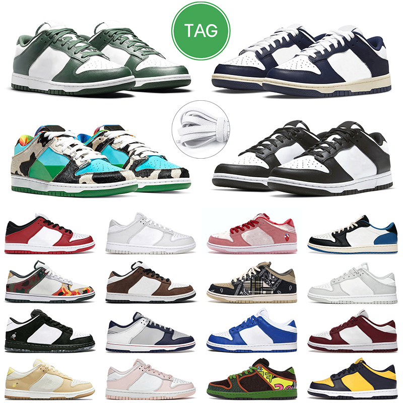 

men women Dunks Running Shoes White Black Sneaker UNC Coast Medium Curry Panda Green Vintage Navy Glow Syracuse Kentucky Trail mens trainer sneakers, #42