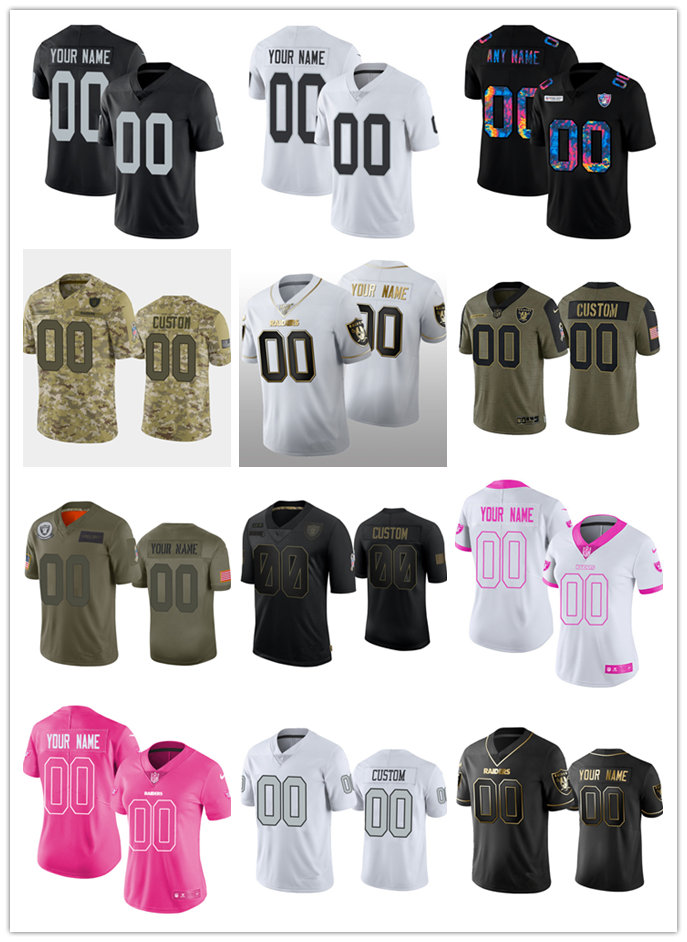 

Customized jersey Las Vegas''Raiders''MEN WOMEN YOUTH 100% Embroidery S-6XL