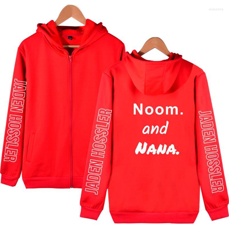 

Men's Hoodies & Sweatshirts Jaden Hossler Hoodie Oversized Zipper Women/Men Long Sleeve Hooded Sweatshirt Casual Unisex Streetwear JxdnMen's, Black