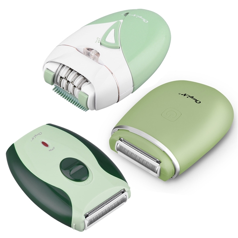 

CkeyiN Professional Women Epilator Electric Hair Remove Painless Female Face Shaver Bikini Hair Trimmer Home Use Machine 220419