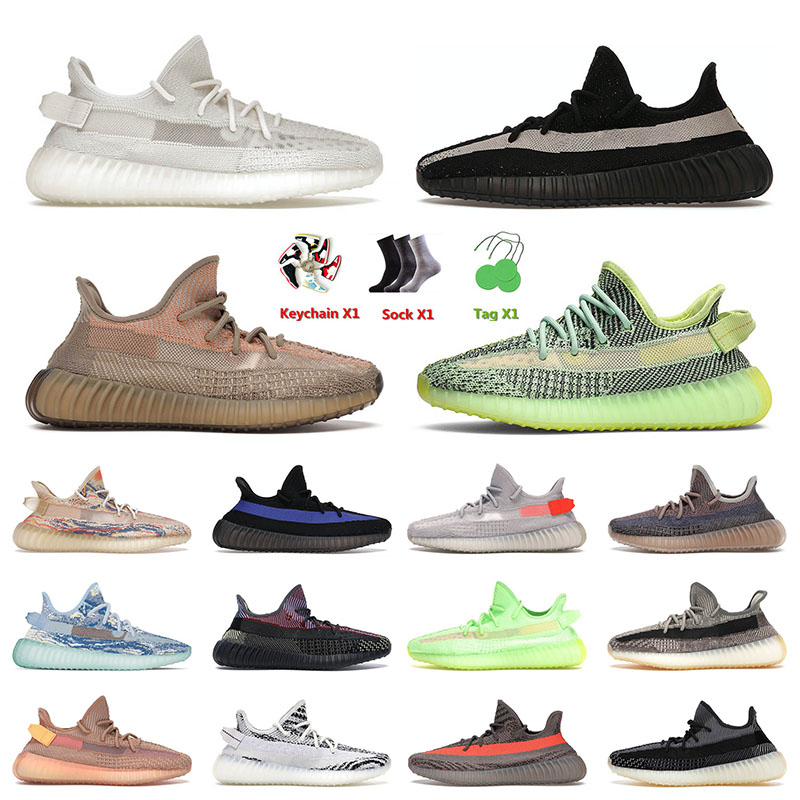 

High Quality Sports 3M Running Shoes for Men Women Core White Black Sand Taupe Bone Ash Pearl Static Black Cream Outdoor Sneakers 36-48