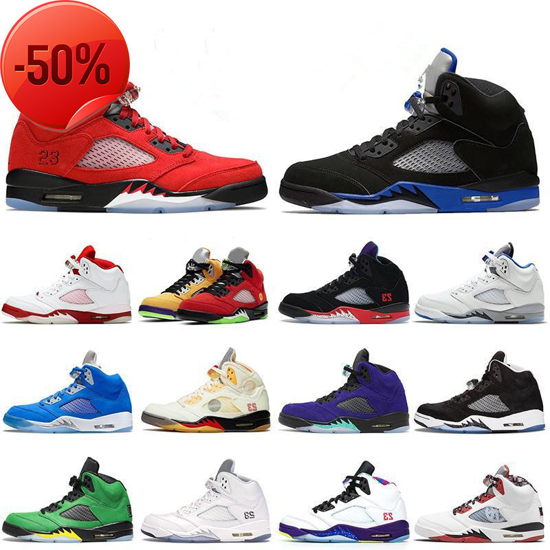 

2022 Women Men With Box Jumpman 5 5s Basketball Shoes Raging Bull Anthracite Sneakers Fire Red Stealth Se Oregon Ducks Alternate Grape, Customize