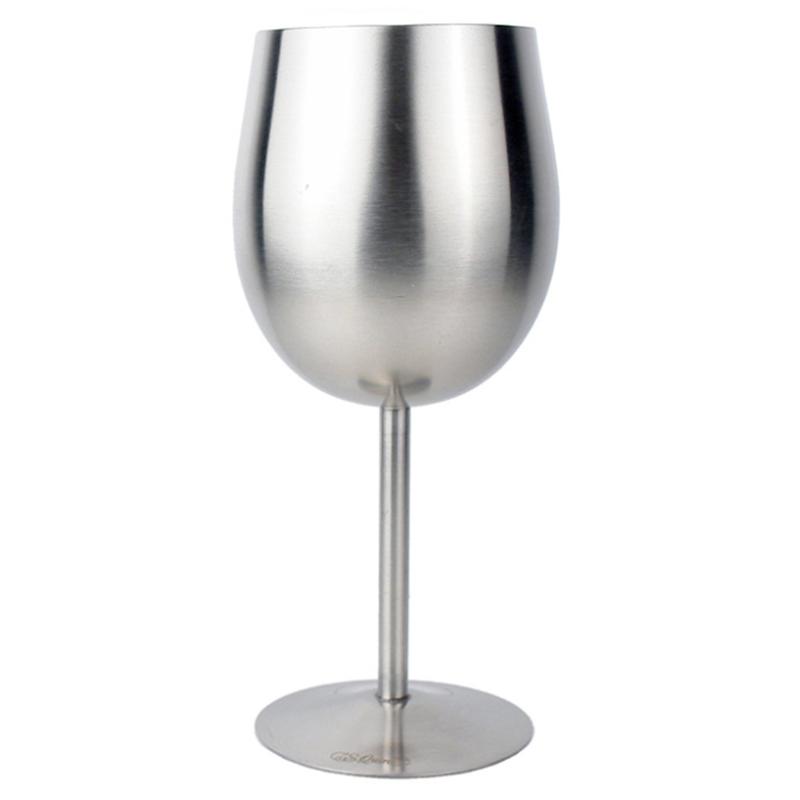 

Mugs 300/330ml Stainless Steel Red Wine Glass Champagne Goblet Cup Drinking Mug For Kitchen Dining Bar Tool Camping Home Supplies