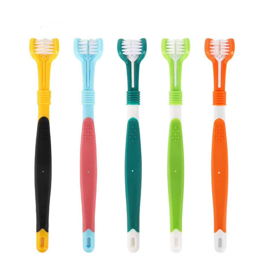 

Dog Grooming Pet supplies dog three toothbrush oral cleaning large, Customize