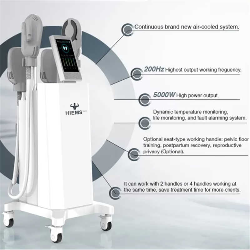

2022 Clinic use HIEMT Slimming Electromagnetic Muscle Stimulation machine EMS RF body Contouring anti cellulite stimulator NEO
