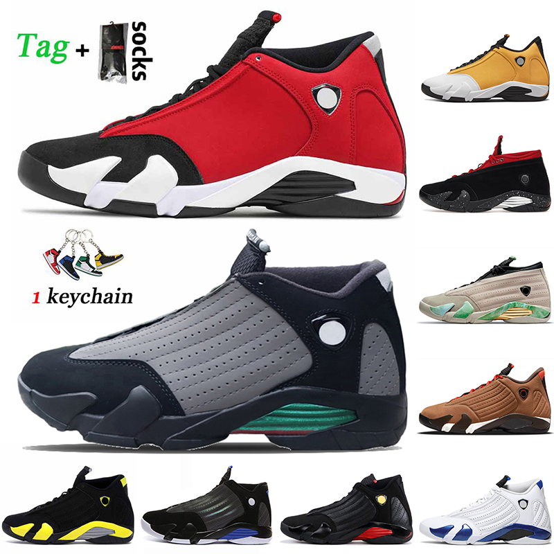 

2022 Jumpman 14 Particle Grey Alternate Thunder 14s Basketball Shoes Ginger SE Black Gym Red Lipstick Hyper Royal Fortune Winterized Mens Trainers Sneakes Size 40-47, B37 thunder 36-47