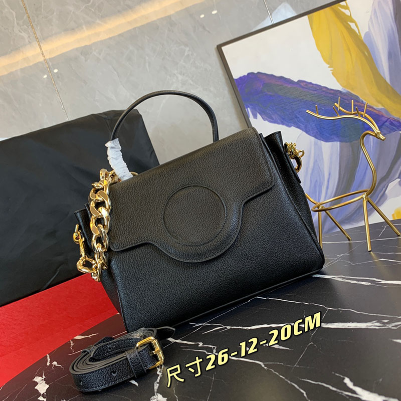 

Top Quality Shoulder Bag Real Leather Totes Designer Women LaMedusas Crossbody Bags Black White Macaron Handbag Size 26cm 12 colors, Color 2