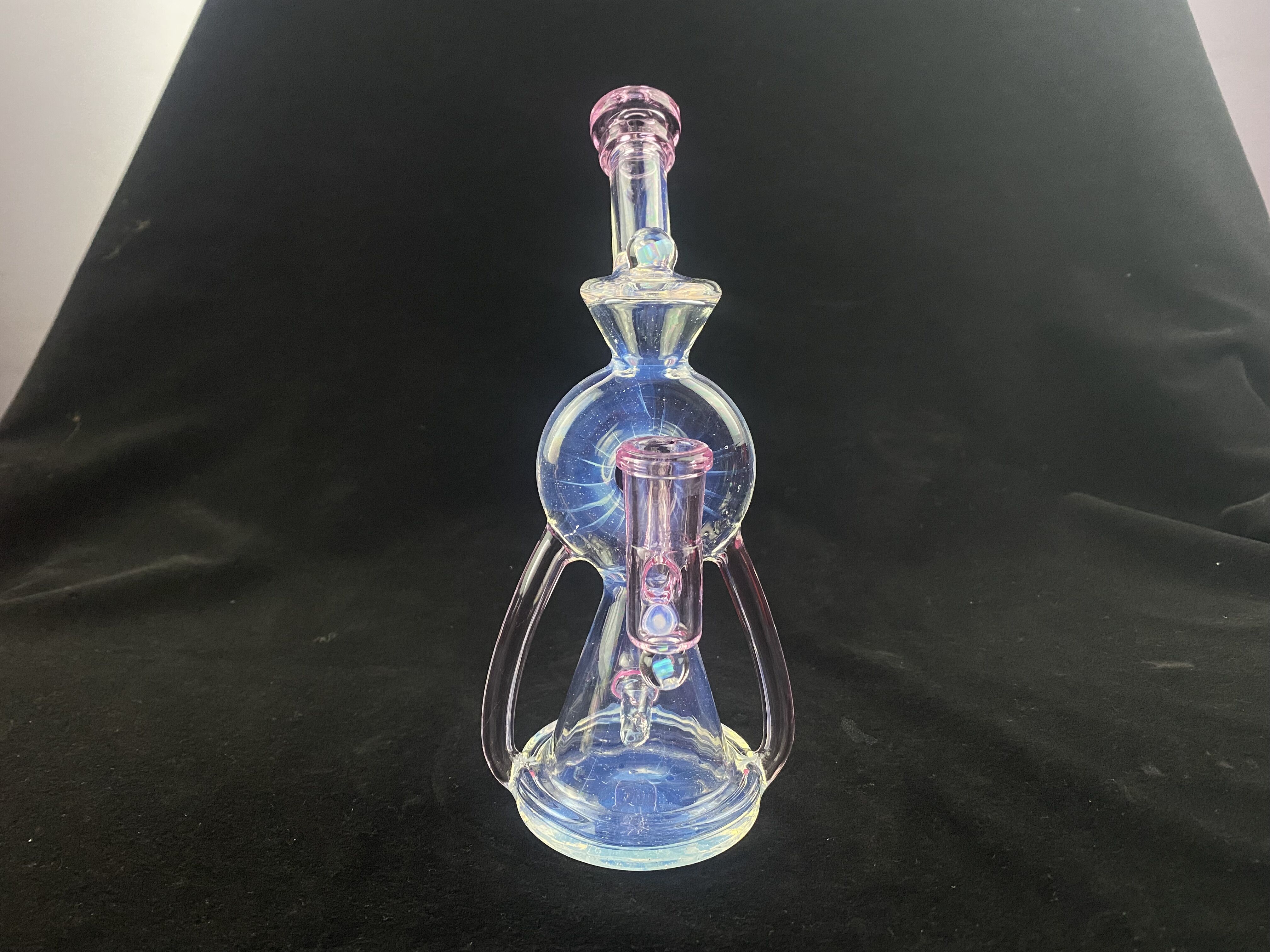 

Smoking Pipes,rig,secret white and pink,2 opals,14mm joint,clean high quantity