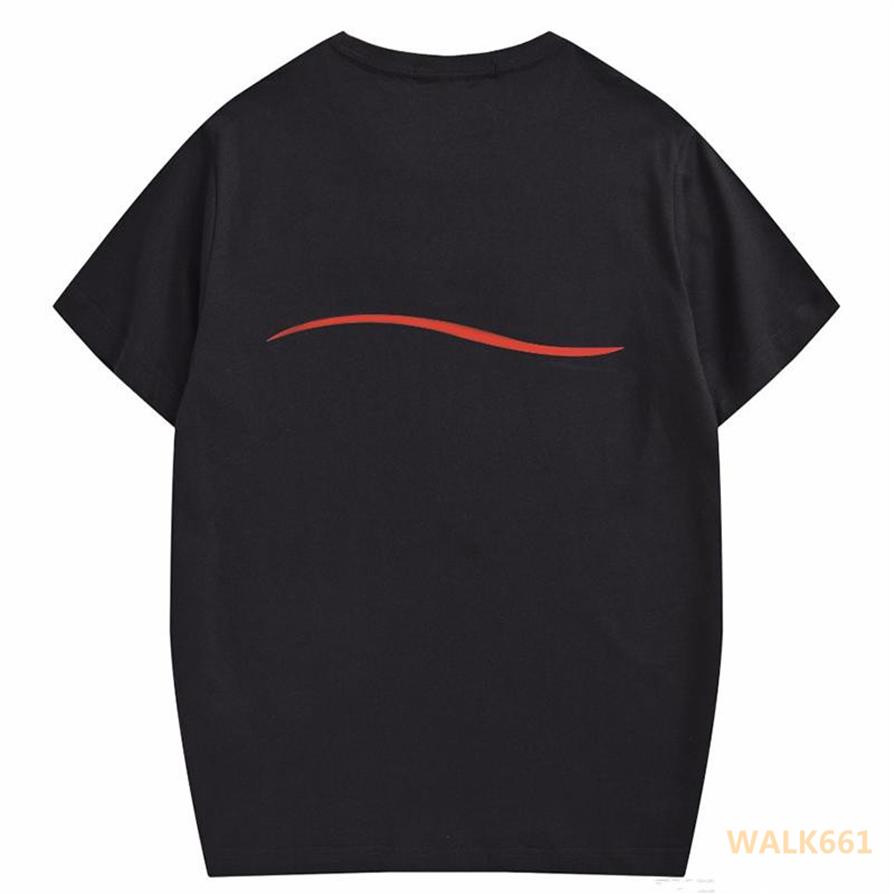 

2020 New 19SS Mens T Shirt High Quality Men Women Couples Casual Short Sleeve Mens Round Neck Tees 5 Colors S-5XL310E