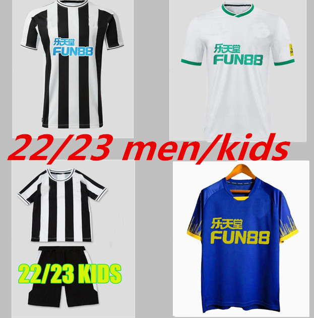 

Newcastle WILSON SAINT-MAXIMIN BRUNO G. 2022 2023 Soccer Jersey Retro TRIPPIER MURPHY SHELVEY united 21 22 23 Football Shirt Kids Kit Shearer WOOD TARGETT home 999, Multi