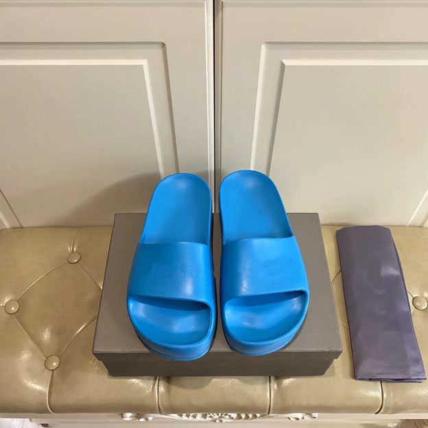 

sandals Fashion thick bottom bath slippers waterproof women's summer luxury women beach sandals Party Wedding, Blue