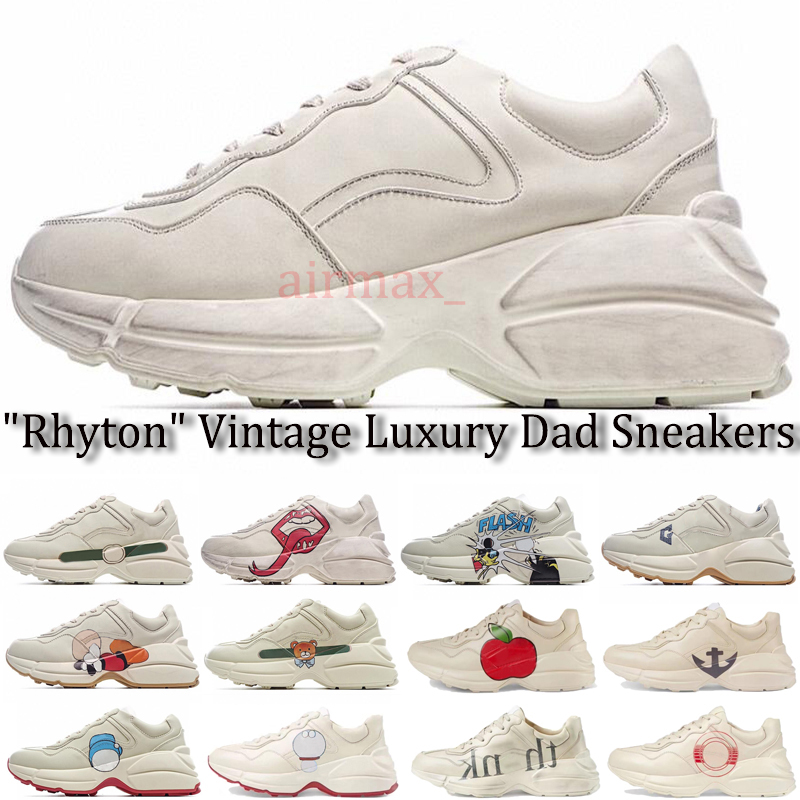 

With Box Designer Men Women Rhyton Casual Shoes Dad Sneaker Paris Fashion Womens Shoe Platform Sports Trainers Strawberry Mouse Wave Mouth Tiger Web Shoe, Contact us