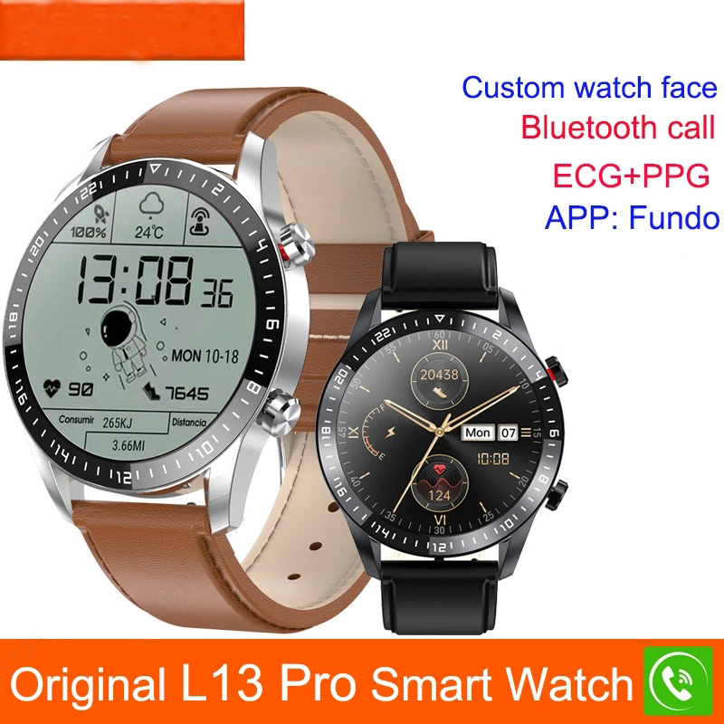 

Original L13 Pro Smart Watch Men Bluetooth Call NFC IP67 Waterproof ECG PPG Blood Pressure Heart Rate Fitness Tracker Smartwatch