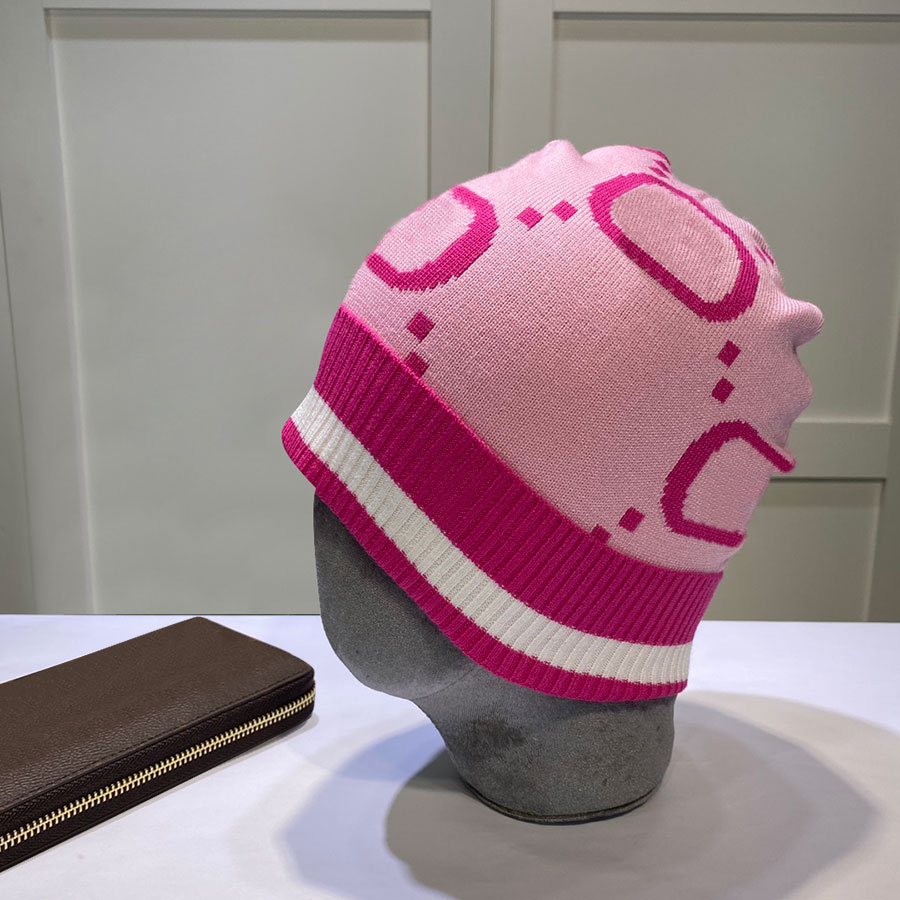 

Mens Womens Designer Knitted Hat Beanie Skull Caps Winter Warm Hats High Quality Hats with Classic Letter, No 2