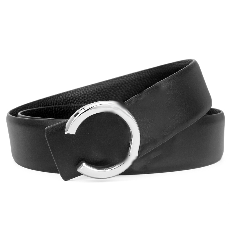 

Luxury Designer Belts For Men Womens Genuine leather Belt Letter Metal Smooth Buckle Classic Solid Belt Casual Style Width 3.4cm 2206296XQ, Black