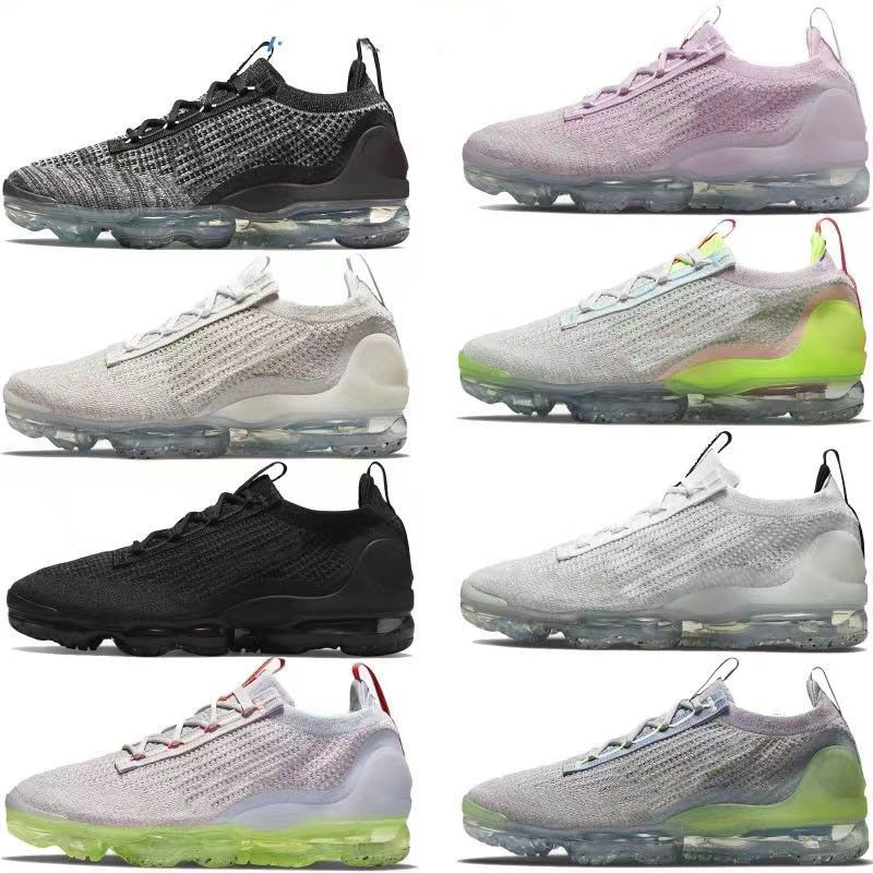 

2021Running Shoes Triple Black Green Blue Pink Silver Grey Pewter Light Green Split Men Women Sports Trainer 36-45, 28. 36-45