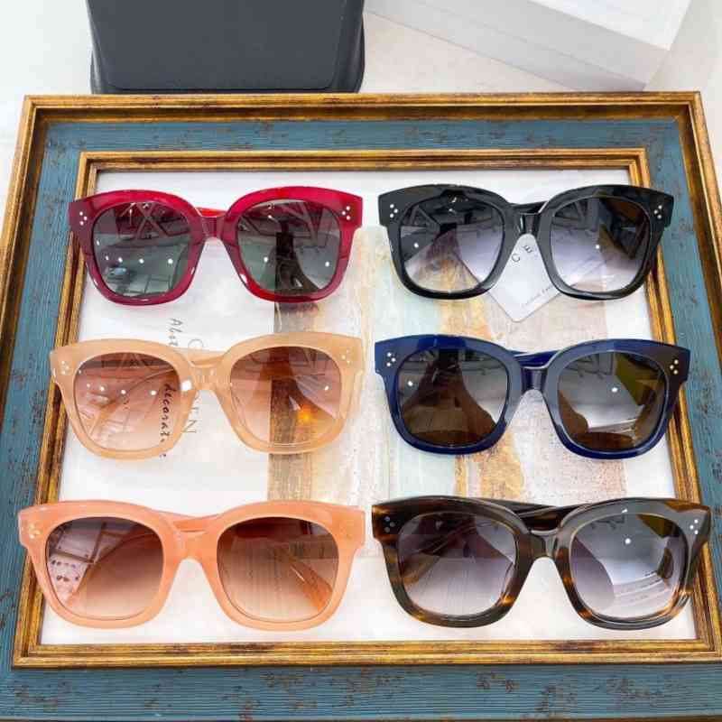 

Sunglasses Saijia Women's square large frame plate net red same men's cl4002 DCTF