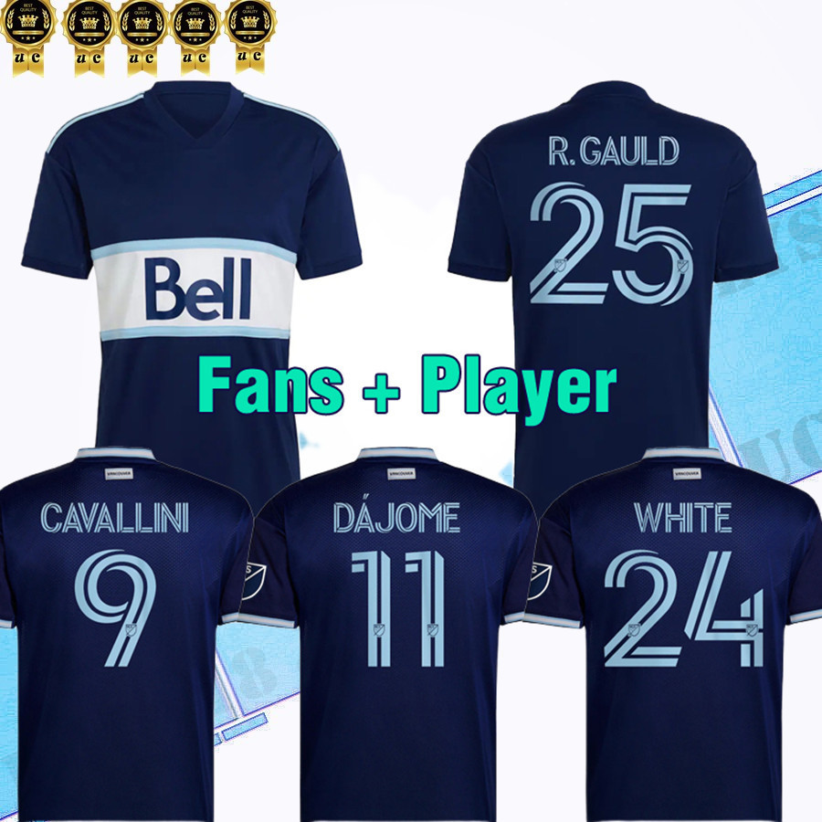 

Fan Player version 2022 Vancouver Whitecaps soccer jerseys Zardes MENSAH Nagbe Zelarayan mLS Mens football shirts 22 23 Cavallini Uniform
