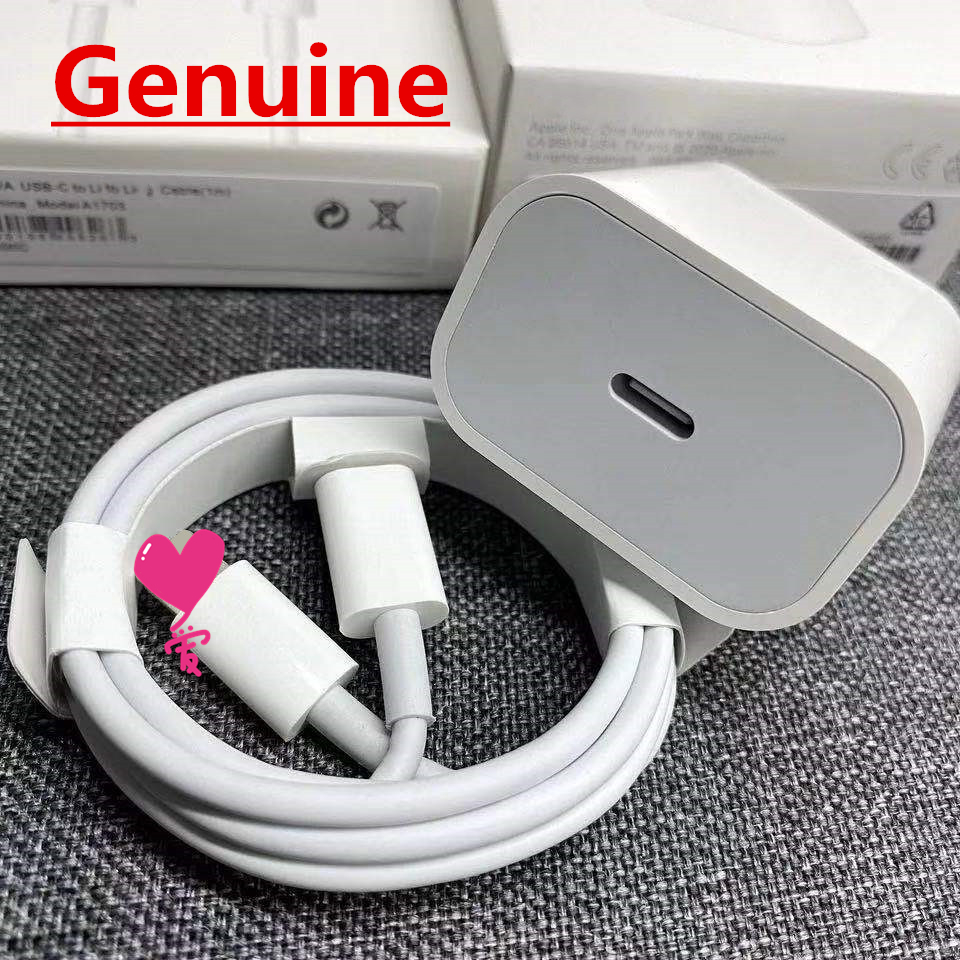 

PD Charging 20W genuine quick Fast Power Supplier Wall Charger USB Type C Adapter For Iphone 7 8 X 12 13 Charger with retailed box 30 minutes to fill your phone