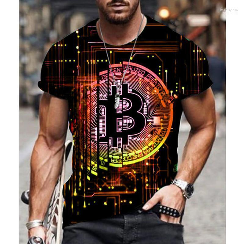 

Men's T-Shirts Summer Men Short-Sleeved Loose T-Shirt 3d Printing Slim Round Neck Pullover Male Casual StreetwearMen's Men'sMen's Imon22, Btby-0010