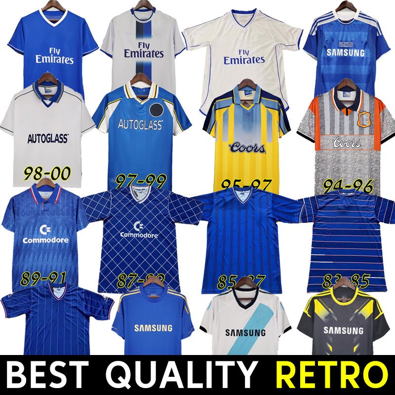 

CFC Retro classic 2003 04 05 06 07 08 2011 12 13 soccer jersey LAMPARD HAZARD TORRES DROGBA HUGHES TERRY IVANOVIC Makelele football shirt long sleeve 01 03 81 83 85 87 95 96