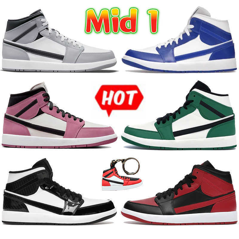 

Sandals Sandals Men mid 2023 1 OG 1s basketball shoes university blue black white light smoke grey 2.0 Pine Green berry pink Carbon Fiber hyper royal UNC, 23 racer blue