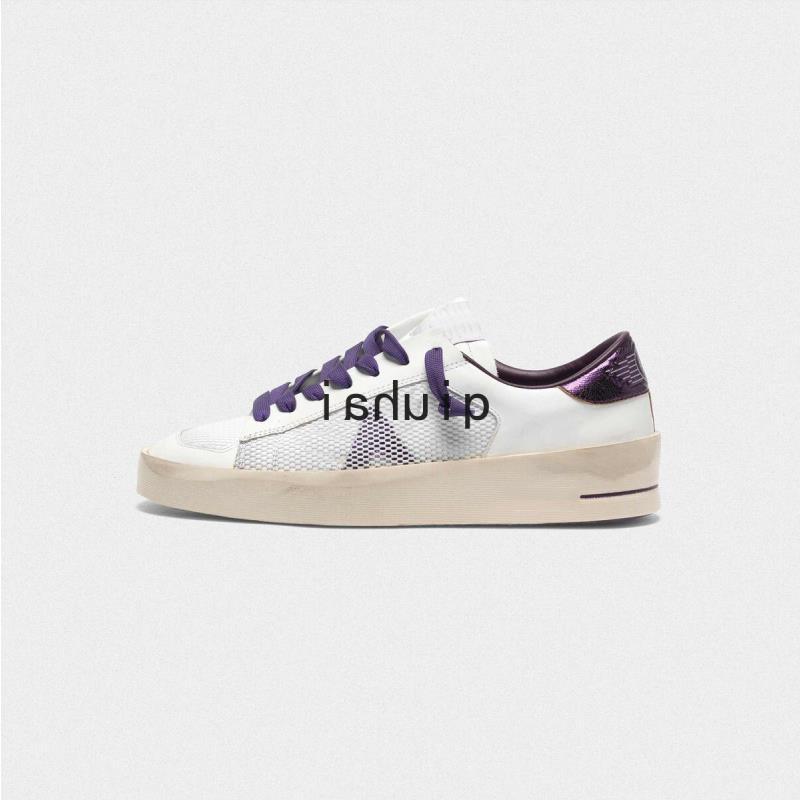 

Sneakers Flat Do-old Dirty Big Sports 35-46 Women Shoes Shoes Casual Leather White stardan Men Designer Shoe Sneaker''Golden''Gooses'' pYA, 09